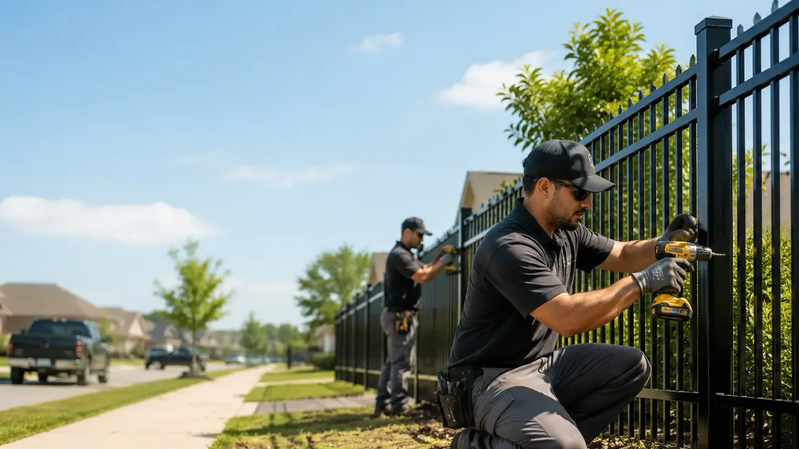 Metal Fence Installation in Apison, TN
